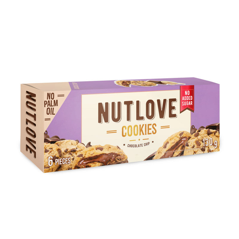 ALLNUTRITION NUTLOVE Ciasteczka – chocolate chip 130 g