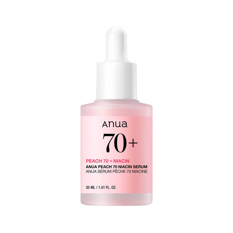 ANUA PEACH 70 NIACIN Nourishing face serum with peach extract and niacinamide 30 ml