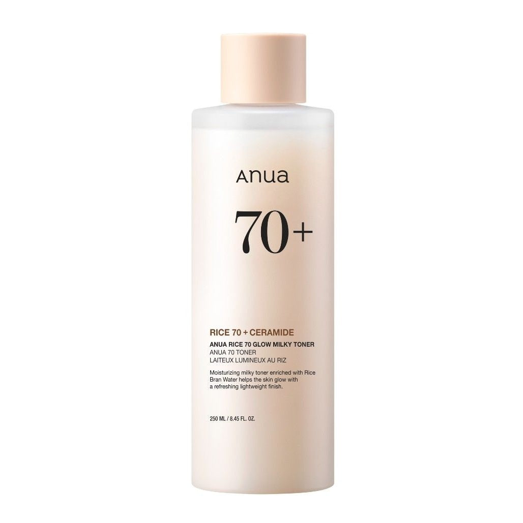 Lotion tonique lactée pour le visage ANUA RICE 70+ CERAMIDE 250 ml