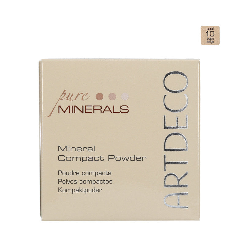 ARTDECO MINERAL COMAPCT Fond de teint poudre libre – 10 Basic Beige 9g