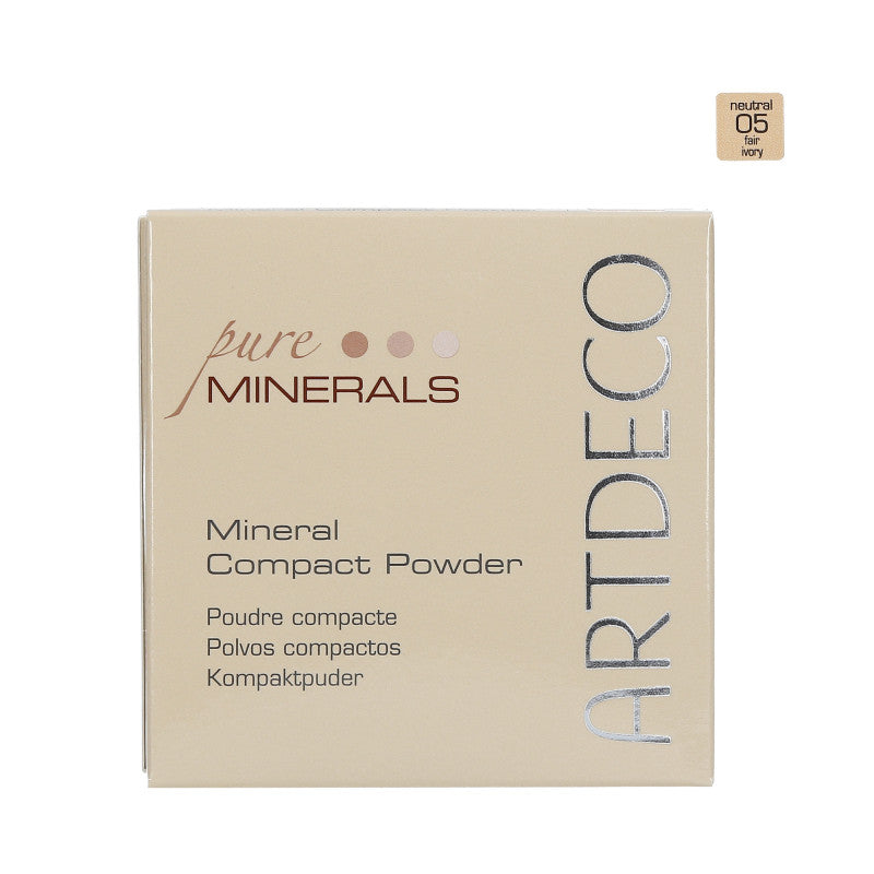 ARTDECO MINERAL COMAPCT Fond de teint poudre libre – 5 Fair Ivory 9g