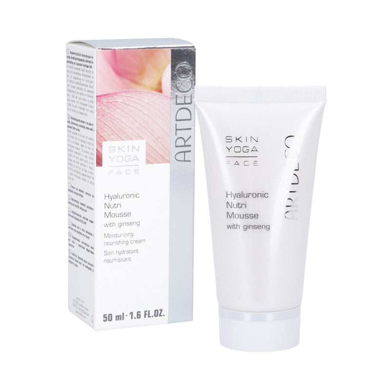 ARTDECO YOGA Odżywczy mus hialuronowy z żeń-szeniem do twarzy 50ml