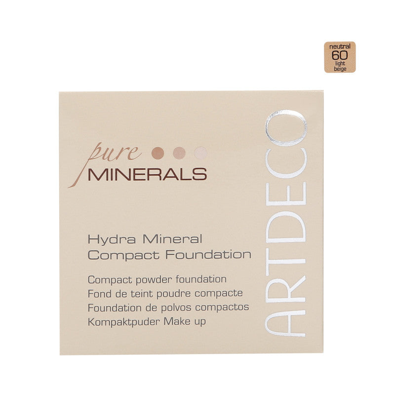 ARTDECO PURE MINERALS HYDRA Fond de teint poudre minérale hydratant 60 Light Beige 10g