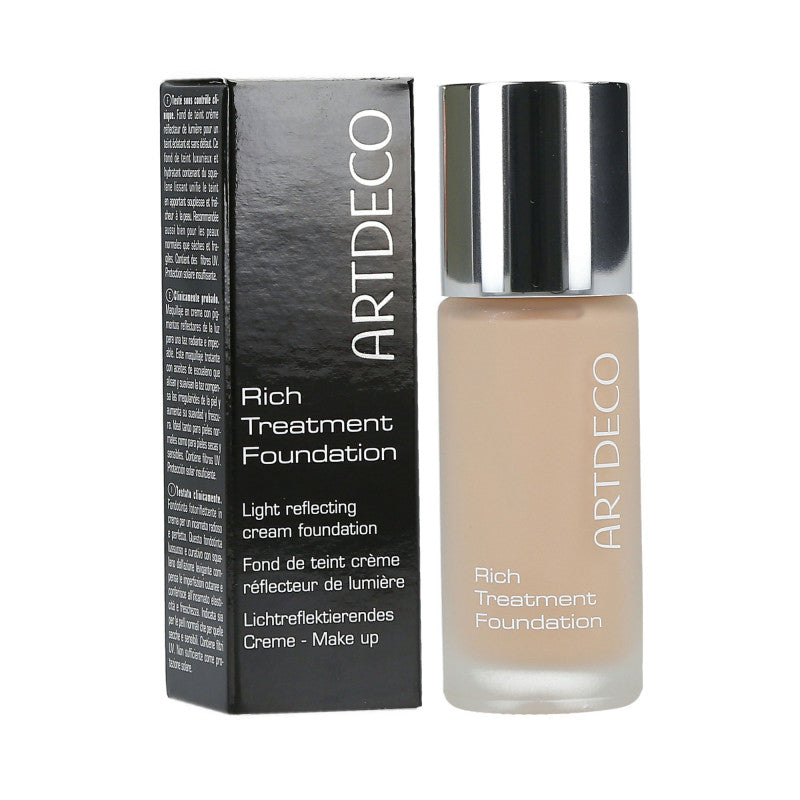 ARTDECO Rich Treatment Fond de teint crème réflecteur de lumière 12 Vanilla Rose 20ml