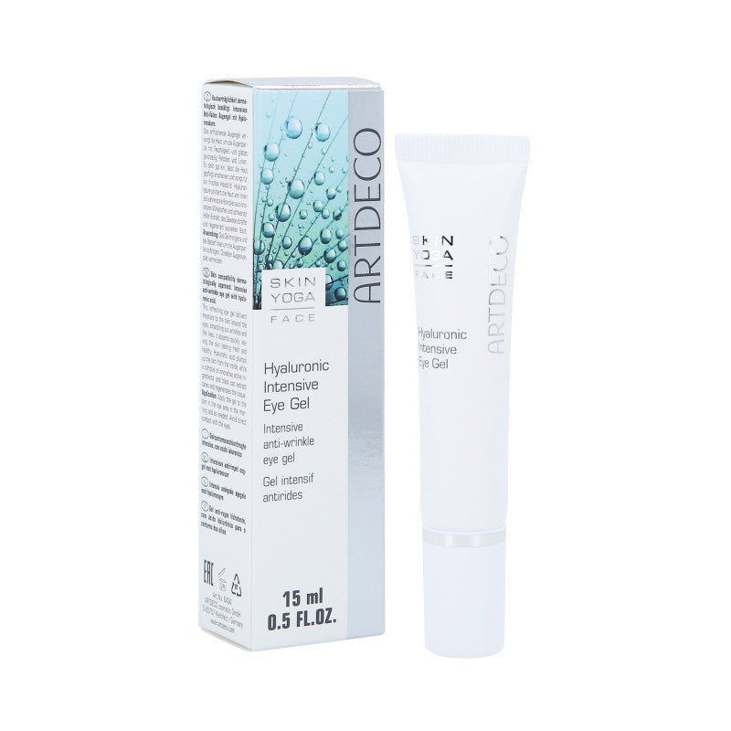 ARTDECO YOGA HYALURONIC INTENSIVE Crème contour des yeux à l'acide hyaluronique 15ml