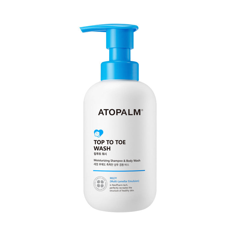 ATOPALM MLE Gel nettoyant doux pour peaux sensibles enfants et bébés 300 ml