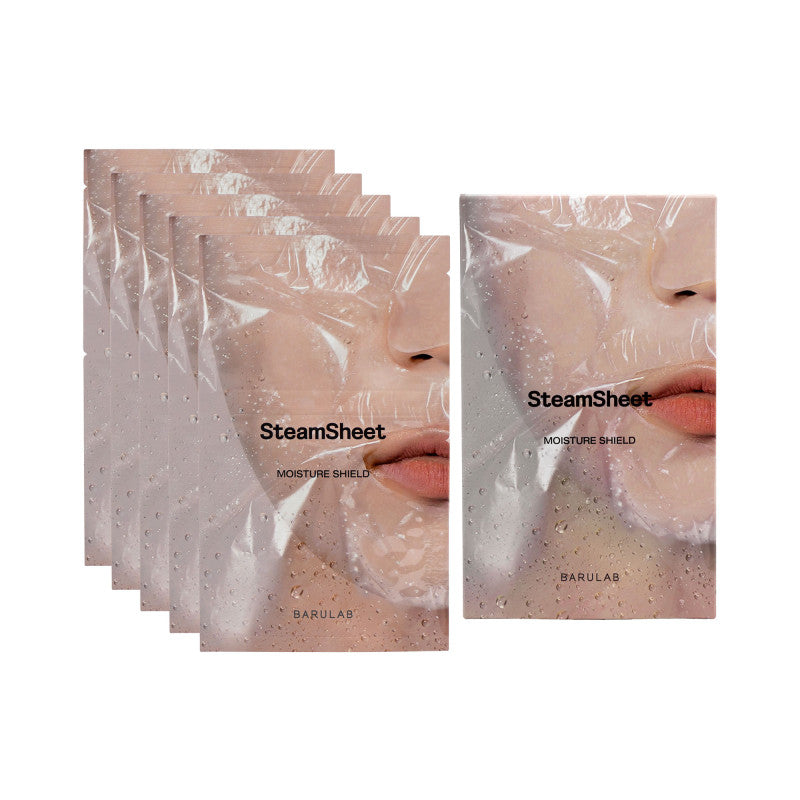BARULAB AESTHETIC STEAMSHEET Masque en tissu hydratant 22 g (5 pièces)
