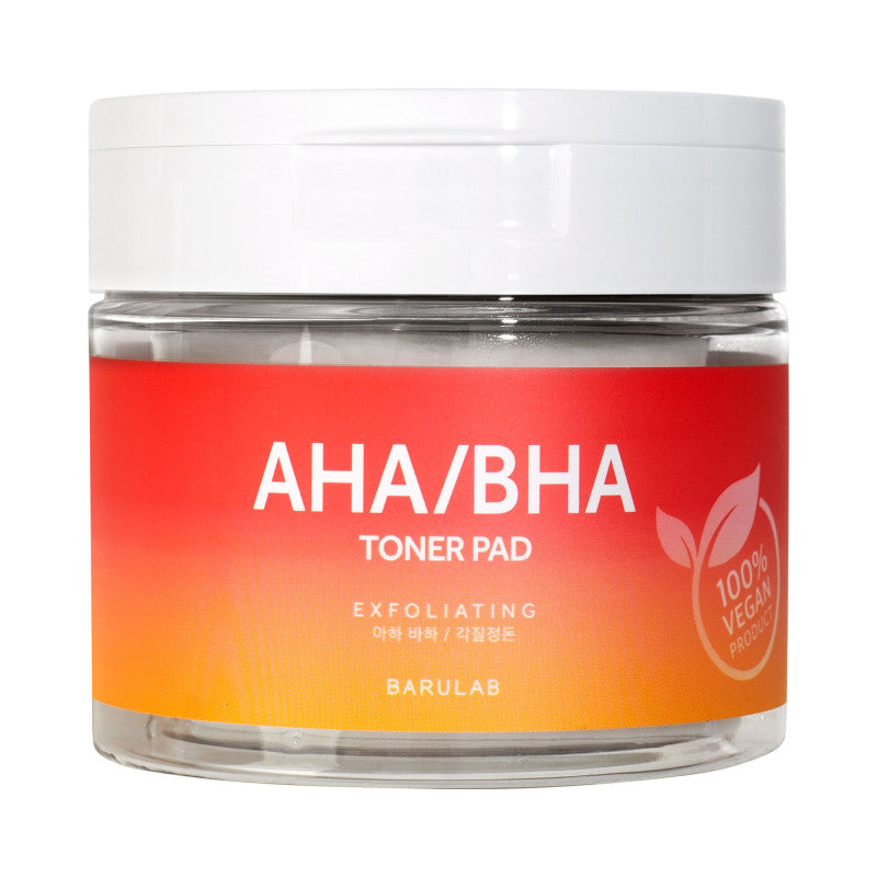 BARULAB THE CLEAN VEGAN Coussinets tonifiants AHA/BHA 160g