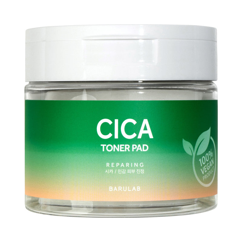 BARULAB THE CLEAN VEGAN Tampons tonifiants à la Centella Asiatica (CICA) 160 g