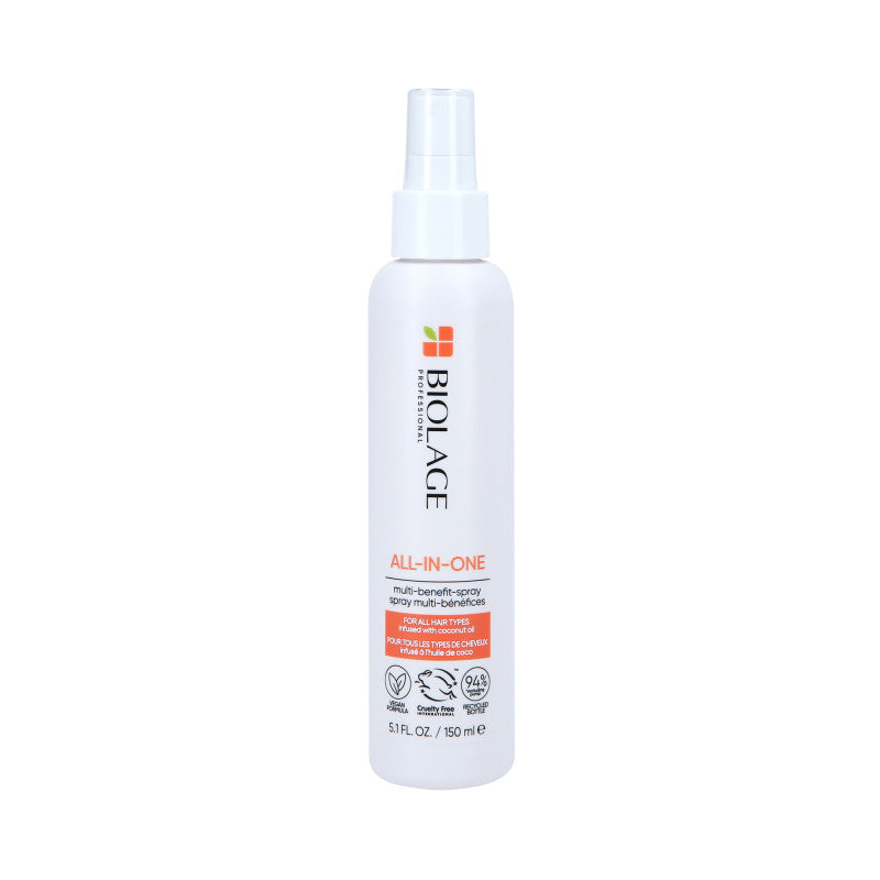 BIOLAGE ALL IN ONE Spray cheveux multi-usages noix de coco 150ml