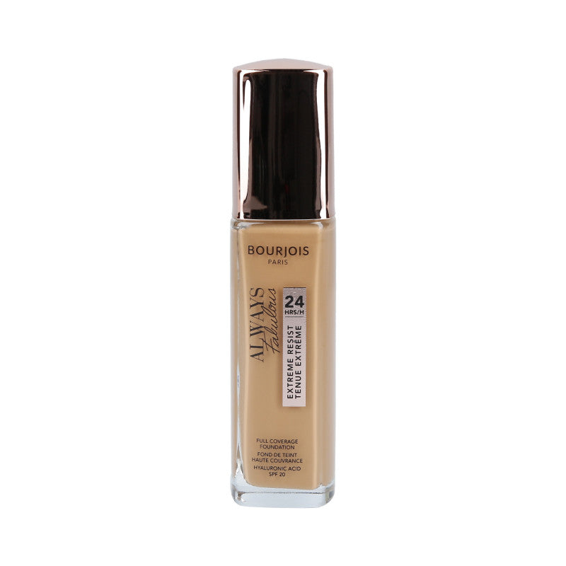 BOURJOIS ALWAYS FABULOUS Fond de teint visage SPF20 520 Caramel 30ml