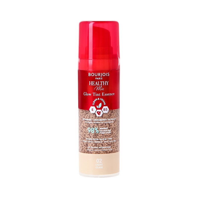 BOURJOIS HEALTHY MIX GLOW TINT Essence hydratante unifiant le teint 20 Light 30 ml