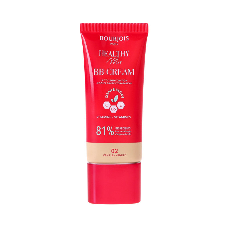 BOURJOIS HEALTHY MIX BB crème visage intensément hydratante 02 Vanille 30 ml