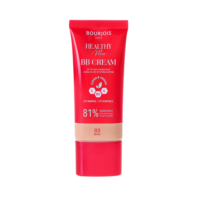 BOURJOIS HEALTHY MIX BB crème visage intensément hydratante 03 Beige 30 ml