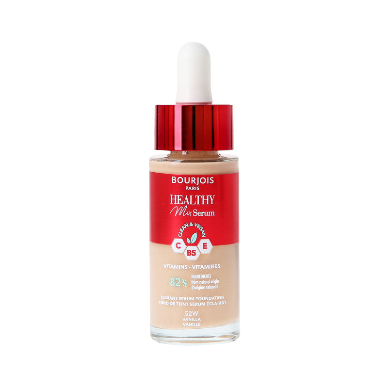 BOURJOIS HEALTHY MIX SERUM Fond de teint - sérum aux vitamines 52 Vanille 30 ml