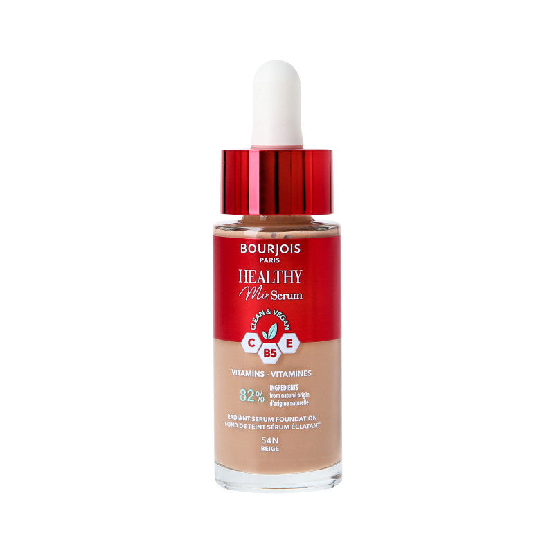 BOURJOIS HEALTHY MIX SERUM Fond de teint - sérum aux vitamines 54 Beige 30 ml