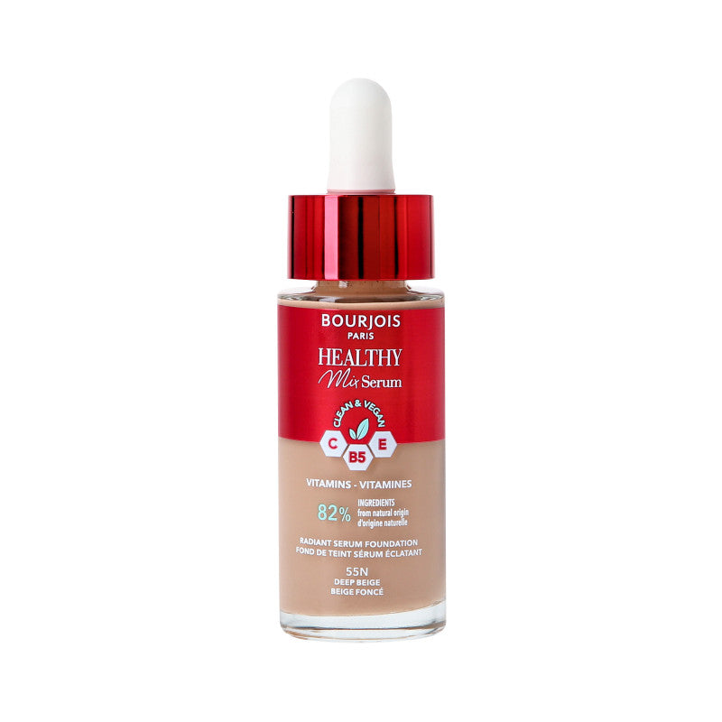 BOURJOIS HEALTHY MIX SERUM Fond de teint - sérum aux vitamines 55 Beige Profond 30 ml