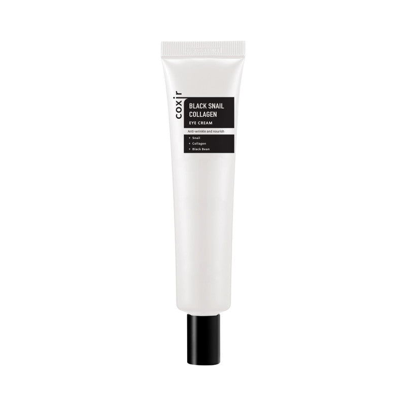 COXIR BLACK SNAIL COLLAGEN LINE Crème contour des yeux anti-rides à la mucine d'escargot et au collagène 30 ml