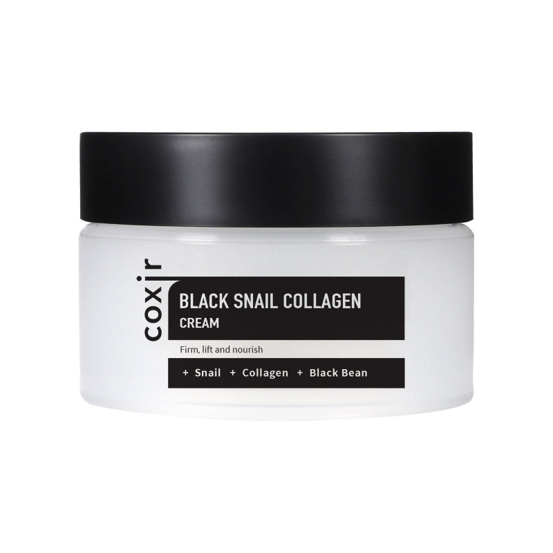 COXIR BLACK SNAIL COLLAGEN LINE Crème anti-rides à la mucine d'escargot et au collagène 30 ml