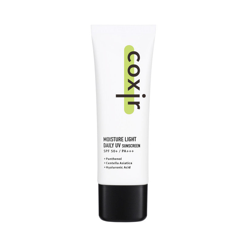 COXIR GREEN TEA CLEAR LINE Crème solaire quotidienne SPF au thé vert 50 ml