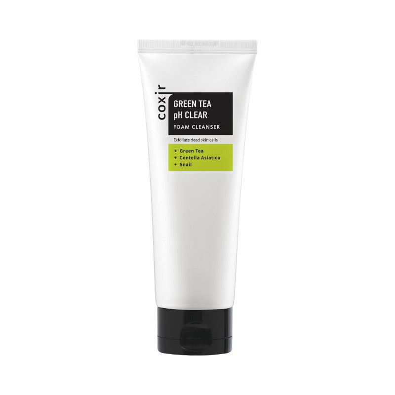 COXIR GREEN TEA CLEAR LINE Mousse nettoyante visage au thé vert 150 ml