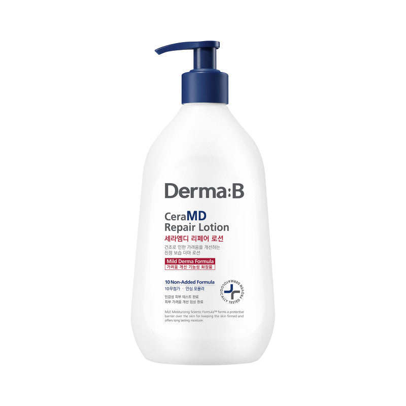 DERMA:B CERAMD Baume Hydratant Régénérant Peaux Sensibles 400 ml