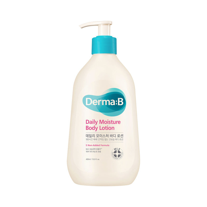 DERMA:B Lotion corporelle hydratante avec science d'hydratation MLE® 400 ml
