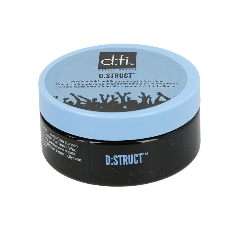 D:FI d:Struct Crème fixation moyenne faible brillance 75g