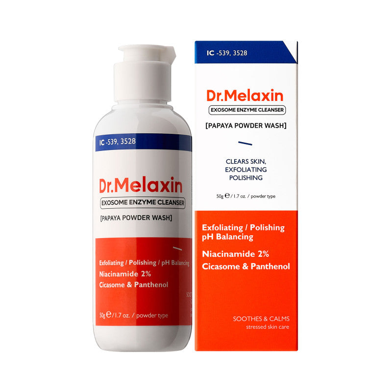 DR.MELAXIN EXOSOME LINE Poudre nettoyante enzymatique aux exosomes 50g