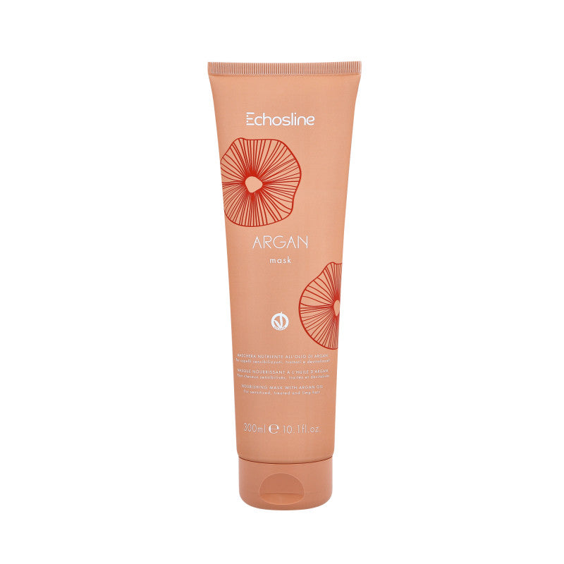 ECHOSLINE ARGAN Masque Vegan à l'huile d'argan pour cheveux secs 300ml
