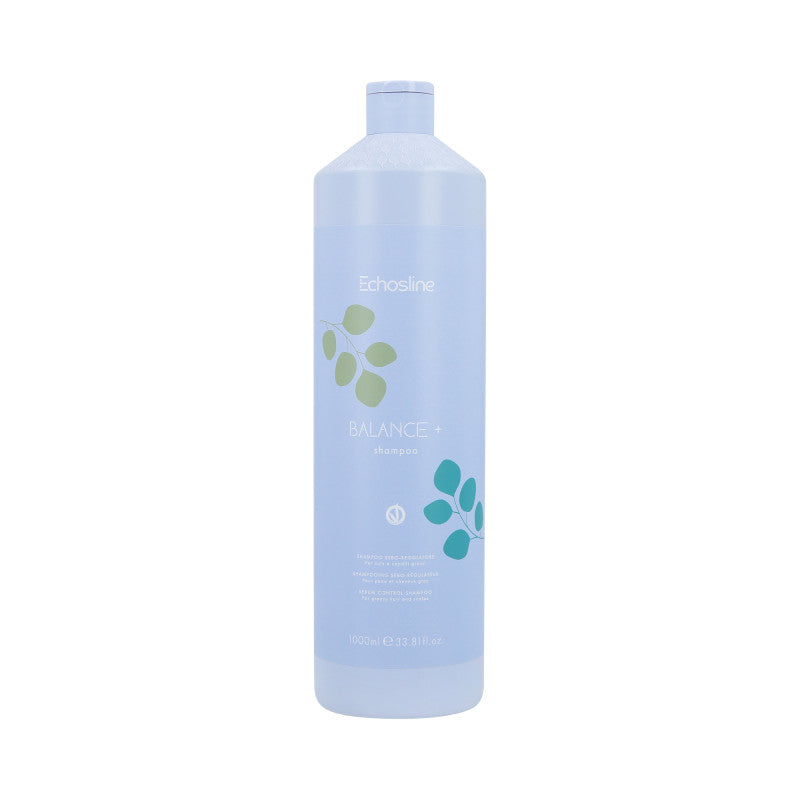 ECHOSLINE BALANCE PLUS Shampoing équilibrant vegan cuir chevelu gras 1000ml