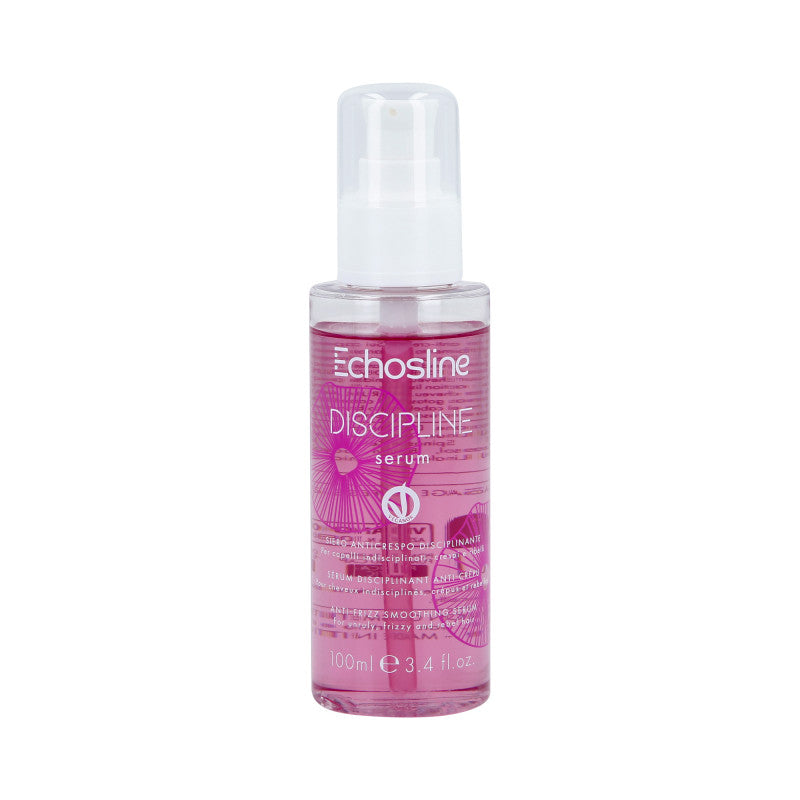 ECHOSLINE DISCIPLINE ANTI-FRIZZ Sérum vegan pour lisser et discipliner les cheveux crépus 100ml