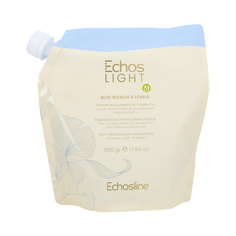 ECHOSLINE ECHOS LIGHT BLUE BLEACH&LEVELS Poudre éclaircissante bleue sans poussière 500g