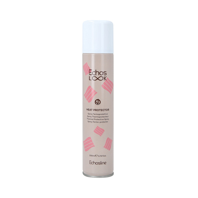 ECHOSLINE ECHOS LOOK HEAT PROTECTOR Spray coiffant protecteur thermique vegan 200 ml