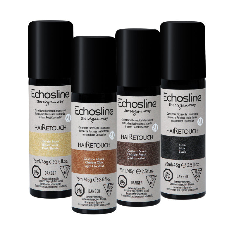 ECHOSLINE HAIRETOUCH Spray pour masquer la repousse et les cheveux gris 70 ml