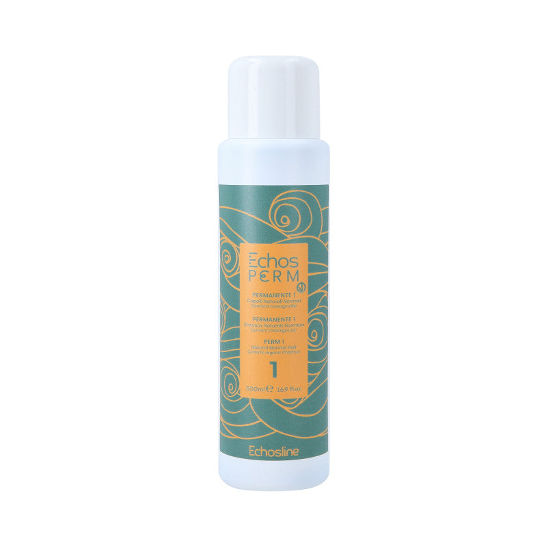 ECHOSLINE PERM Liquide permanente P1 Cheveux naturels 500ml