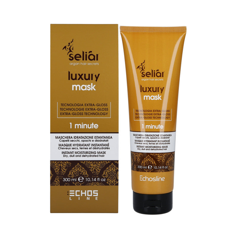 ECHOSLINE SELIAR LUXURY Masque hydratant intensif pour cheveux secs 300ml