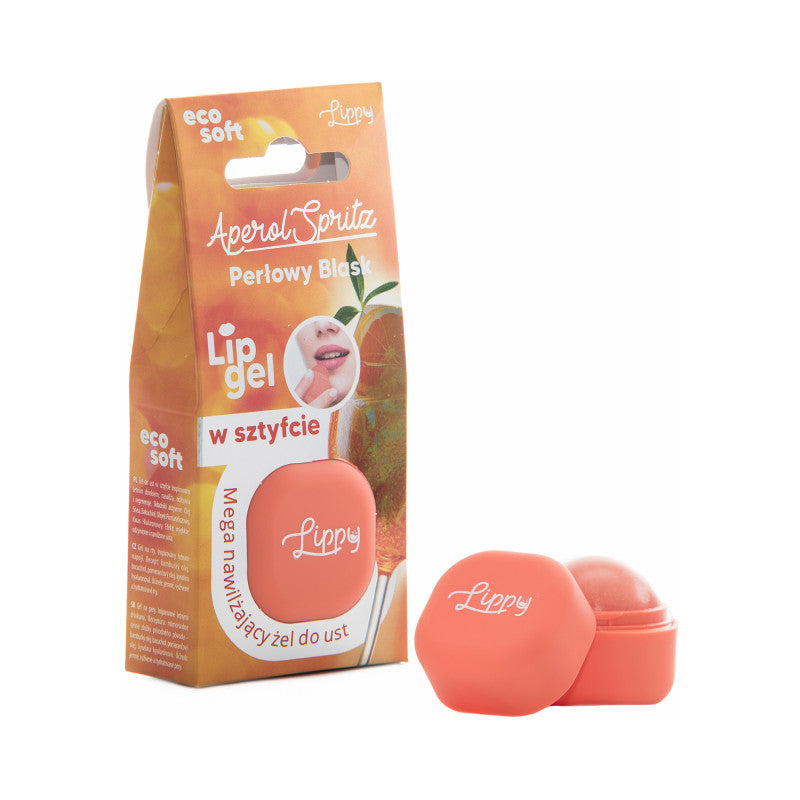 ECO SOFT LIPPY DAY DRINKS Gel à lèvres hydratant méga Aperol Spritz 6,3 ml