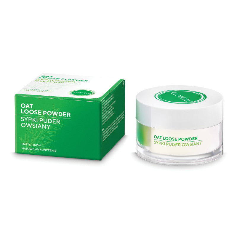 ECOCERA Poudre d'avoine libre pour tous types de peau 10 g