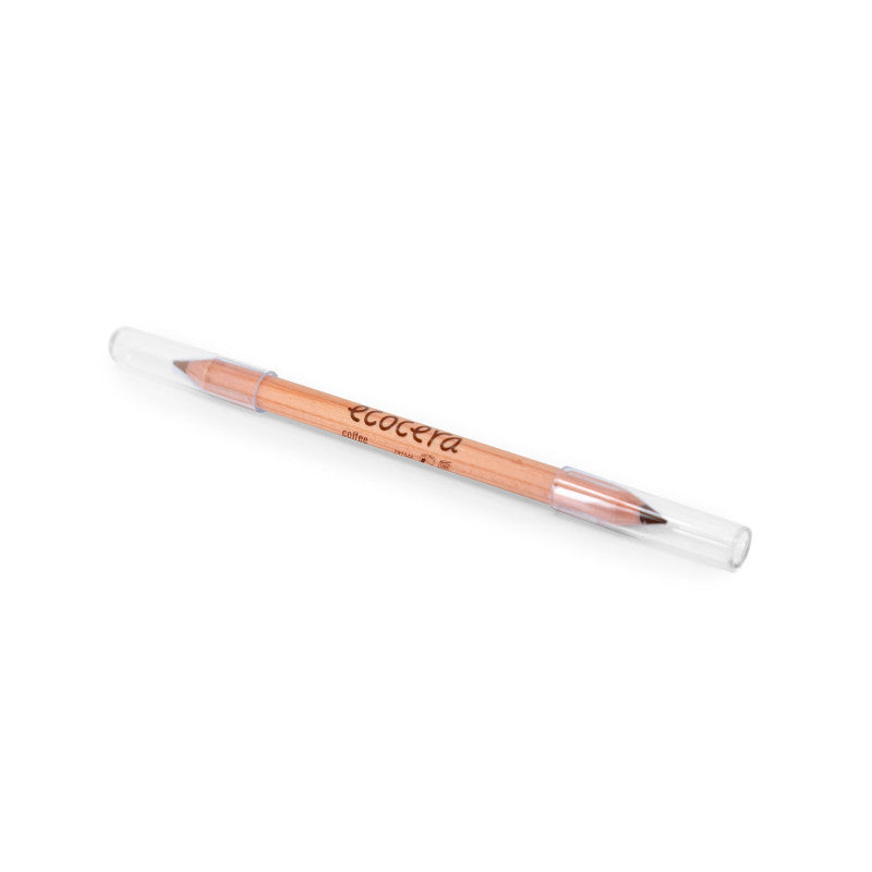ECOCERA NATURAL CHOICE Crayon à sourcils double face Café