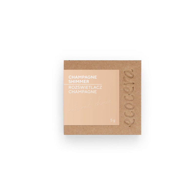 ECOCERA NATURAL CHOICE Puder rozświetlający Champagne 5g