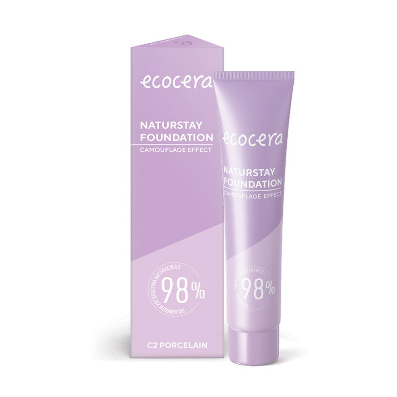 ECOCERA NATURSTAY Fond de teint naturel C2 Porcelaine 30ml