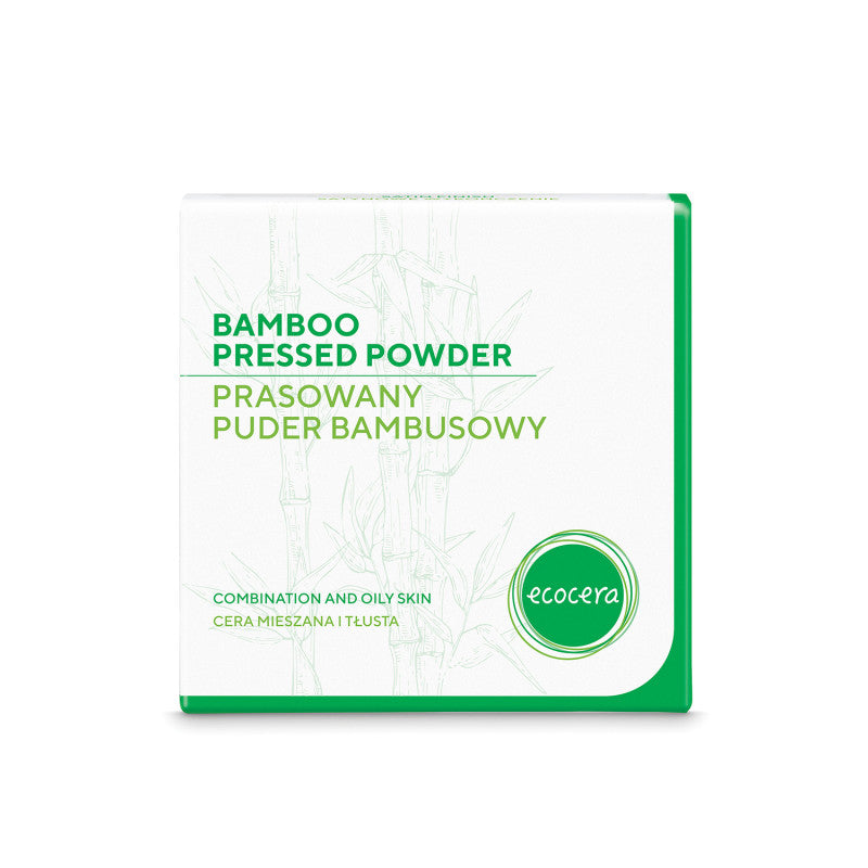 ECOCERA Poudre de bambou pressée pour peaux grasses et mixtes 10g