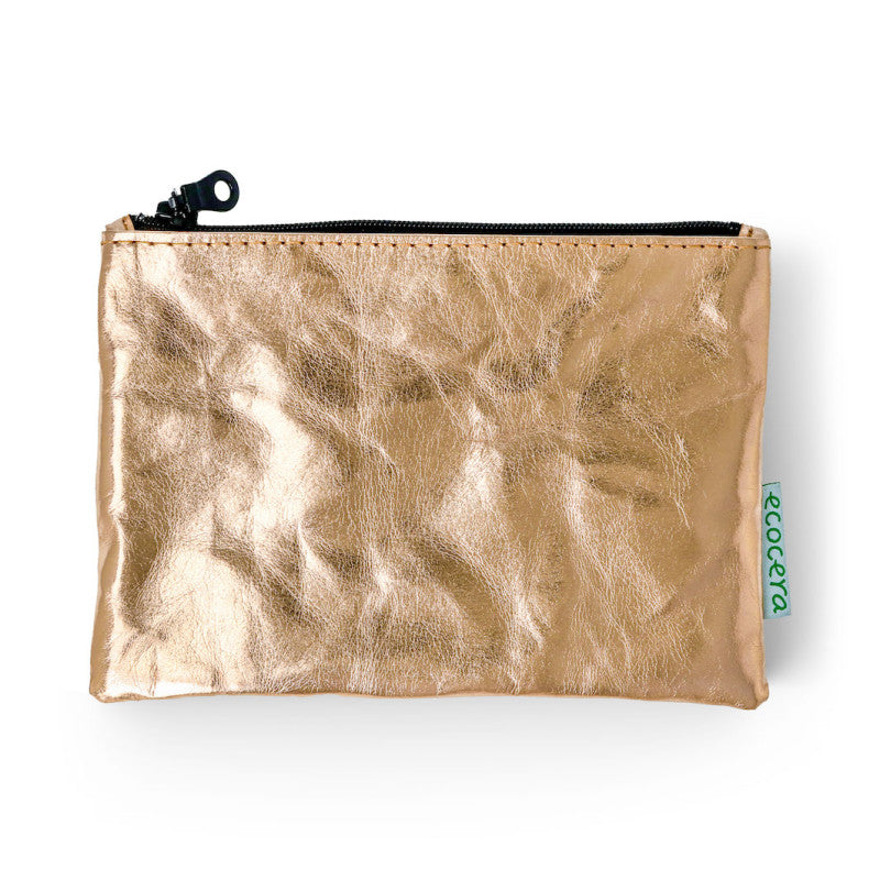 ECOCERA WASHPAPA Trousse à maquillage, Or rose