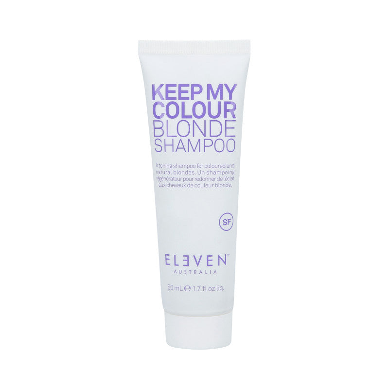 ELEVEN AUSTRALIA KEEP MY COLOR BLONDE Shampoing violet pour cheveux blonds 50ml
