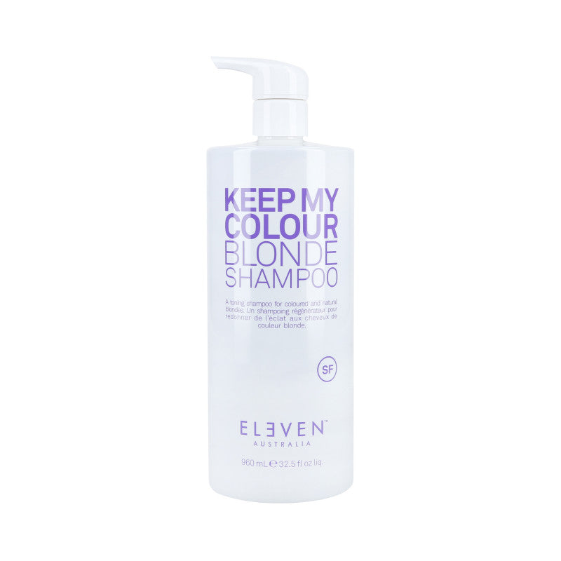 ELEVEN AUSTRALIA KEEP MY COLOR BLONDE Shampooing violet pour cheveux blonds 960ml