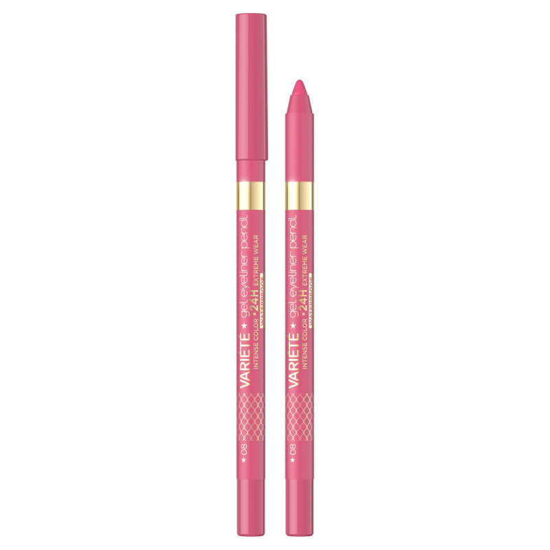 EVELINE COSMETICS VARIETE Crayon yeux gel, waterproof, mat 09 Rose