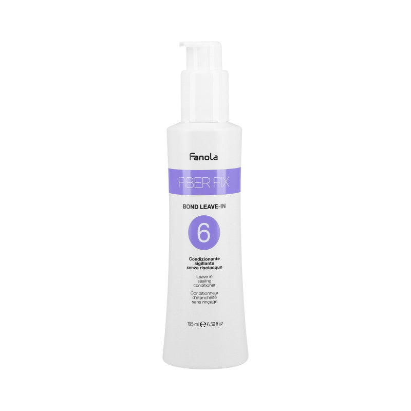 FANOLA FIBER FIX BOND N6 Après-shampooing qui referme les cuticules 195ml