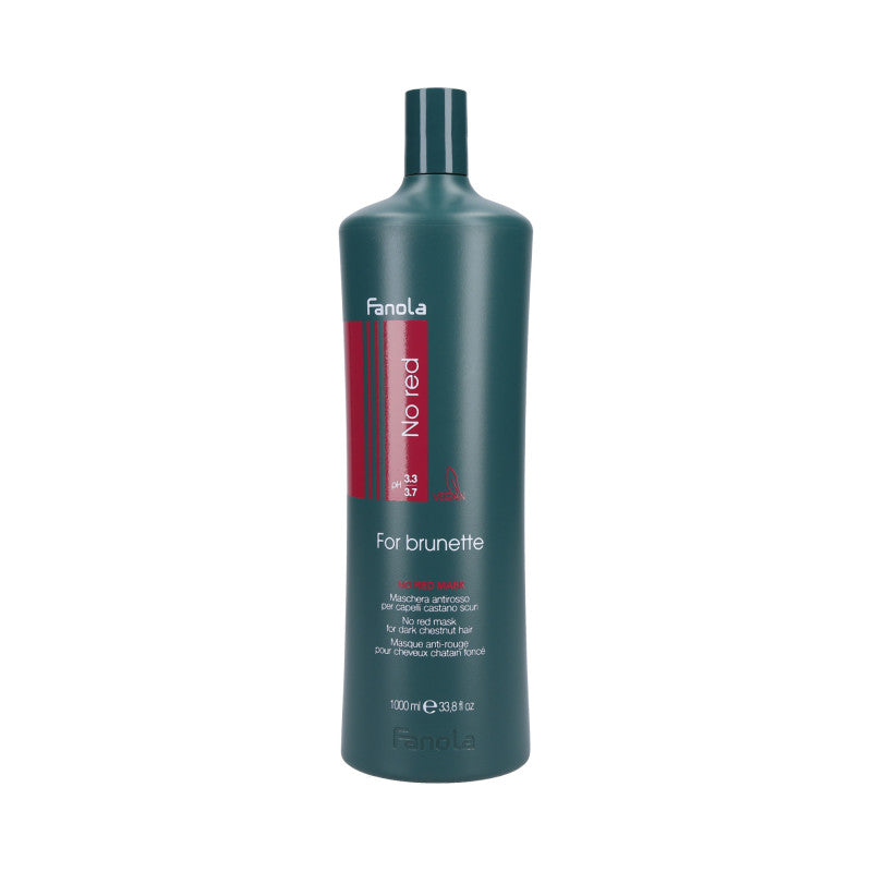 FANOLA NO RED Masque neutralisant pour cheveux bruns 1000ml