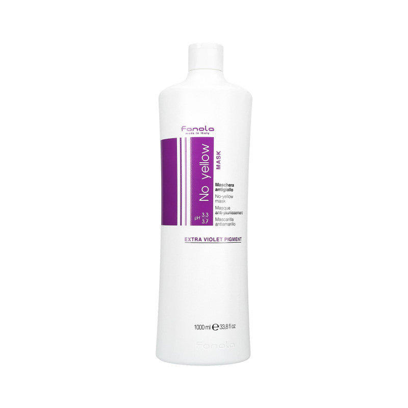 FANOLA NO YELLOW Masque anti-jaunissement 1000ml